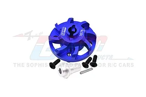 GPM Aluminium Spur Gear Adapter - Blue