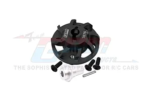 GPM Aluminium Spur Gear Adapter - Black