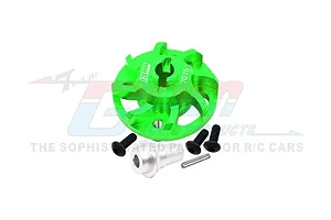 GPM Aluminium Spur Gear Adapter - Green