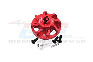 GPM Aluminium Spur Gear Adapter - Red