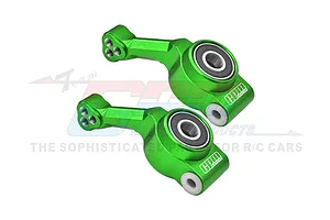 GPM Aluminium Rear Hubs 2Pcs - Green