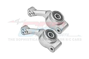 GPM Aluminium Rear Hubs 2Pcs - Silver