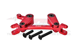 GPM Aluminium Steering Bell Crank/Drag Link Assembly - Red