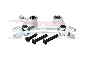 GPM Aluminium Steering Bell Crank/Drag Link Assembly - Silver
