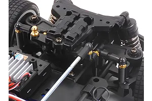 Tamiya MB-01 Alfa Romeo Giulia Sprint RC Rally Car Electric 2WD 1/10 Scale Kit - White image 98525