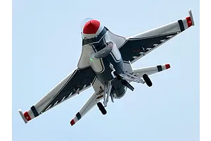 FMS RC Plane F-16 Fighting Falcon 740mm PNP - Blue Thunder image 98628