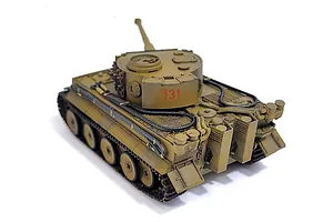Academy 1/72 German Tiger-I Early Version Tank Scaled Plastic Model Kit image 98688