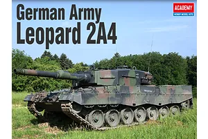 Academy 1/72 German Army Leopard 2A4 Tank Scaled Plastic Model Kit image 98689