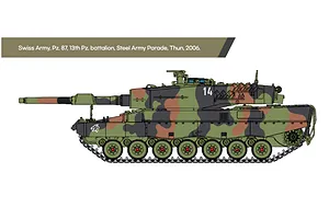 Academy 1/72 German Army Leopard 2A4 Tank Scaled Plastic Model Kit image 98694
