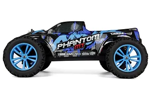 Maverick Phantom MT RC Monster Truck Electric 4WD 1/10 Scale RTR - Black/Blue image 98730