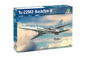 Italeri 1/72 Tu-22M2 Backfire B Bomber Scaled Plastic Model Kit image 98815