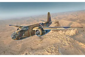 Italeri 1/48 A-20B Boston III Bomber Scaled Plastic Model Kit image 98821