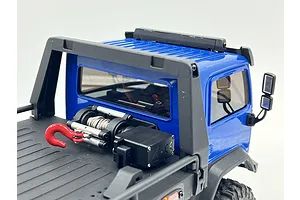 HobbyPlus 1/18 CR-18P 6X6 Flatbed Electric Brushed RTR RC Truck - Blue image 98936