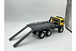HobbyPlus 1/18 CR-18P 6X6 Flatbed Electric Brushed RTR RC Truck - Yellow image 98948
