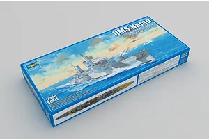 Trumpeter 1/350 H.M.S. Naiad Dido-Class Light Cruiser Scaled Plastic Model Kit image 99010