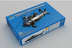 Trumpeter 1/48 Z-10 Attack Helicopter Scaled Plastic Model Kit image 99018