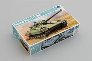 Trumpeter 1/35 Russian Object 477 XM2 Tank Scaled Plastic Model Kit image 99058