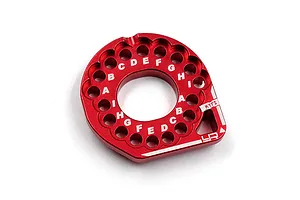 Yeah Racing Aluminium Motor Mount - Red