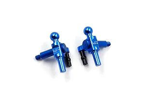 Yeah Racing Mini-Z Aluminium 0 Camber Steering Knuckles - Deep Blue