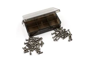 Yeah Racing Tamiya TT-02 Type-SR Complete Titanium Screw Set image 99104