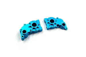 Yeah Racing Aluminium Gear Box - Blue