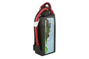Gens Ace G-Tech Adventure 11.4V HV 4300mAh 60C Soft Case LiPo Battery image 99225