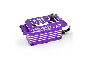 Yeah Racing Aluminium Hackgear Low Profile 14kg 8.4V Brushless Metal Geared Servo - Purple image 99231