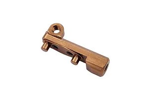 RC Maker Aluminium Front Rear/Rear Left Outer Shock Attachment - Gold