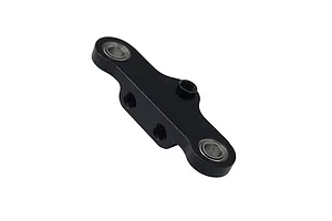 RC Maker Aluminium Steering Rack - Black