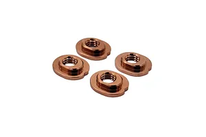RC Maker Aluminium Upper Bulkhead Inserts - 1 Dot - Gold