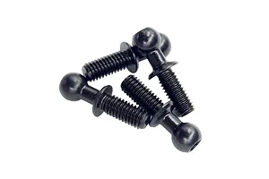 RC Maker Steel 4.3x8.1mm Long Male Ball Studs 4Pcs
