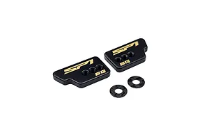 RC Maker Brass 6g Rear Weight Set 2Pcs - Black image 99506