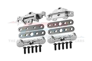 GPM Aluminium Front & Rear Lower Suspension Arm Tie Bar Set - Silver image 99539