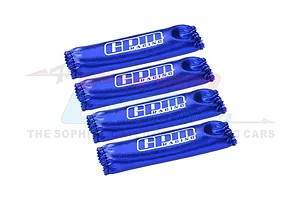 GPM 1/10 1/8 Shock Wraps 4pcs -  Blue