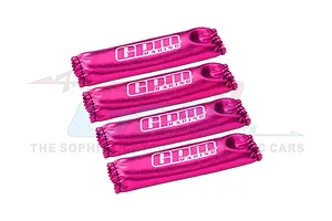 GPM 1/10 1/8 Shock Wraps 4pcs - Fuscia