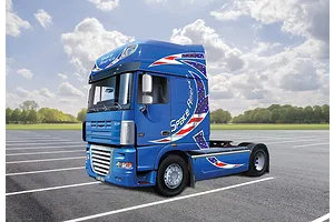 Italeri 1/24 DAF XF-105 Space America Truck Scaled Plastic Model Kit image 99707