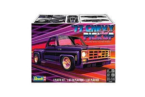Revell 1/24 1977 Chevrolet Street Pickup Truck Scaled Plastic Model Kit image 99710