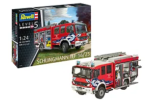 Revell 1/24 Mercedes Schlingmann TLF 16/25 Firetruck Scaled Plastic Model Kit