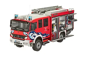 Revell 1/24 Mercedes Schlingmann TLF 16/25 Firetruck Scaled Plastic Model Kit image 99726