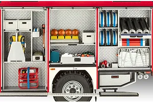 Revell 1/24 Mercedes Schlingmann TLF 16/25 Firetruck Scaled Plastic Model Kit image 99729
