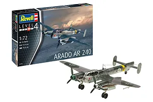 Revell 1/72 Arado AR 240 Bomber Scaled Plastic Model Kit