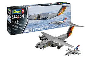 Revell 1/144 Airbus A400m & Tornado Air Defenders Scaled Plastic Model Combo Kit image 99763