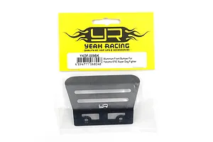 Yeah Racing black aluminium front bumper for Yokomo 870C Super Dog Fighter in original retail packaging.