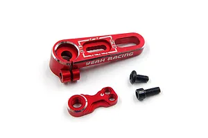 Yeah Racing Aluminium 25T Servo Horn - Red