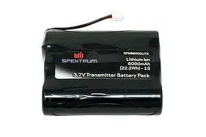 Spektrum iX12 3.7V 6000mAh Soft Case LiPo Transmitter Battery