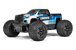 ARRMA Granite 223S DSC RC Monster Truck Electric Brushless 4WD 1/10 Scale RTR - Blue