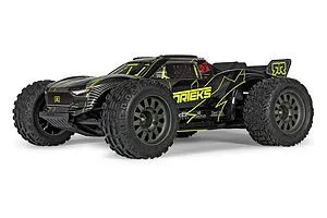 ARRMA VORTEKS 223S DSC RC Truggy Electric Brushless 2WD 1/10 Scale RTR - Yellow