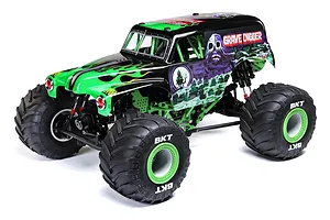 Losi LMT 2.0 RC Monster Truck Electric Brushless 4WD 1/8 Scale RTR - Grave Digger
