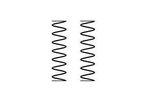 ARRMA 130mm (2.51N/mm 14.33lb/in) Shock Springs 2Pcs