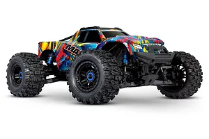 Traxxas Maxx 4S RC Monster Truck Electric Brushless 4WD 1/10 Scale RTR with WideMaxx